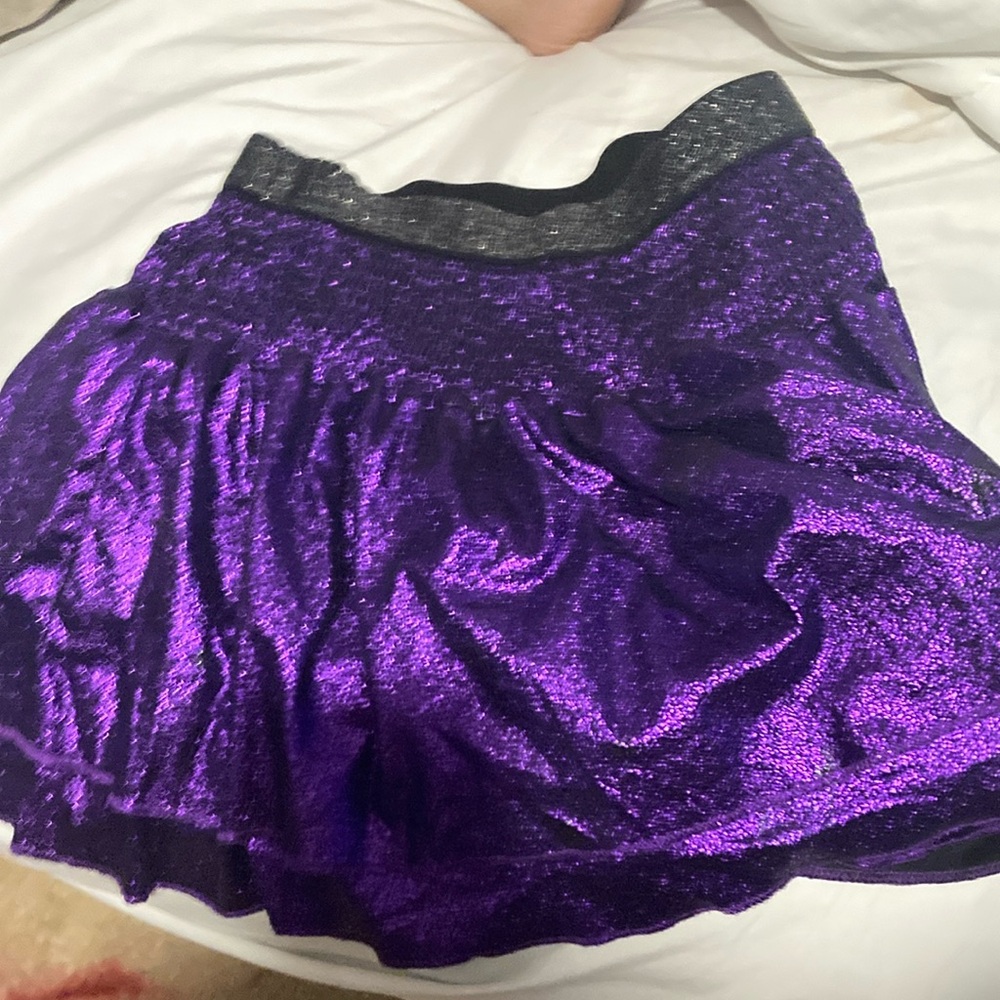 Sparkly purple skirt almost brand new